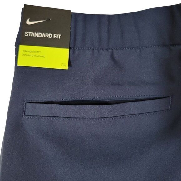 Nike Flex Golf Shorts Womens Small Flex UV Victory Dri-Fit Navy Blue UPF 40+ NWT - Picture 7 of 12